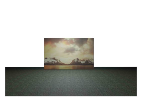 Bannervegg, bakvegg